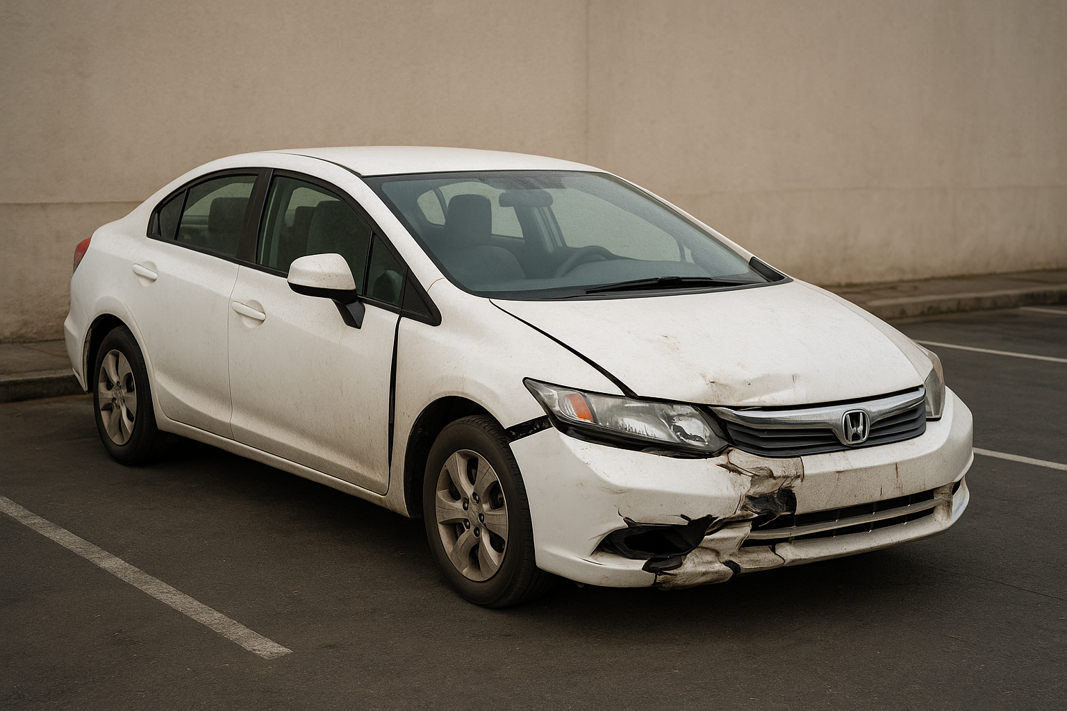 רכב אחרי תאונה